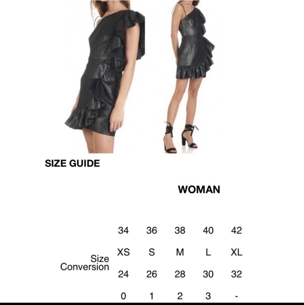 NEW Sandro Effie Metalic Dress - Picture 7 of 8
